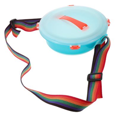 Happyyami Portable Foldable Bucket Sturdy Plastic Cleaning Bucket Handle for Fishing Camping Car Wash