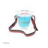 Happyyami Portable Foldable Bucket Sturdy Plastic Cleaning Bucket Handle for Fishing Camping Car Wash view 2