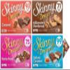 Skinny Dream Snack Bars Variety Pack, Salted Caramel, Millionaires Shortbread, Caramel, Rocky Road and Kitchenfella 14 Day Healthy Eating Challenge Postcard view 1