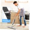 minkissy Spray Mop Dust Mop for Floor Cleaning with Large Water Tank Wet and Dry Use Squeegee Rotatable Head Washable Pads for Hardwood Laminate Tile Kitchen Floors view 2