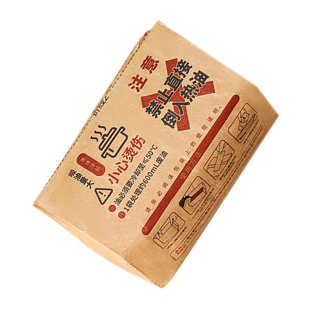 Warmhm Household Grease Bag Fat Storage Bag Daily Use Oil Container Grease Filter