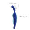 Didiseaon 8pcs Ergonomic Handle Denture Cleaning Brush Double Sided Soft Toothbrush for Denture view 3