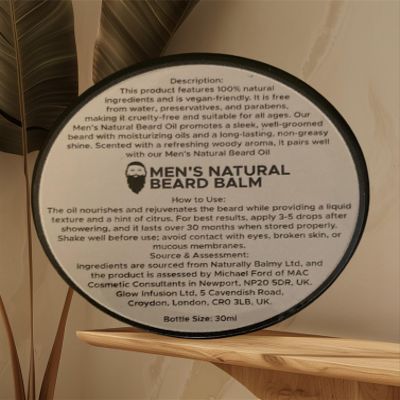 Men's Natural Beard Balm