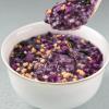 Pumpkin and millet porridge, corn vegetable Congee, fruit oatmeal, instant cereal Congee, breakfast substitute Congee, nutritional coarse grains, corn soup (Purple Potato Black Rice Congee,10 packs) view 2