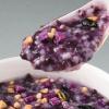 Pumpkin and millet porridge, corn vegetable Congee, fruit oatmeal, instant cereal Congee, breakfast substitute Congee, nutritional coarse grains, corn soup (Purple Potato Black Rice Congee,10 packs) view 3