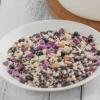 Pumpkin and millet porridge, corn vegetable Congee, fruit oatmeal, instant cereal Congee, breakfast substitute Congee, nutritional coarse grains, corn soup (Purple Potato Black Rice Congee,10 packs) view 4