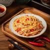 Fresh and spicy enoki mushroom,mixed noodles,chopped chili Enoki mushroom, snack food,side dishes,spicy snack,Chinese specialty food,vegetable pickles (spicy,250g) view 4