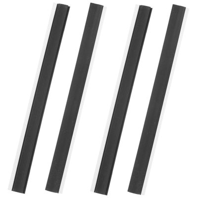 Ymxygz 4pcs Plastic Strip Replacement for Dustpan Edge Bar Dust Pan Inlet Pressing Strips Garbage Closing Edges Straps