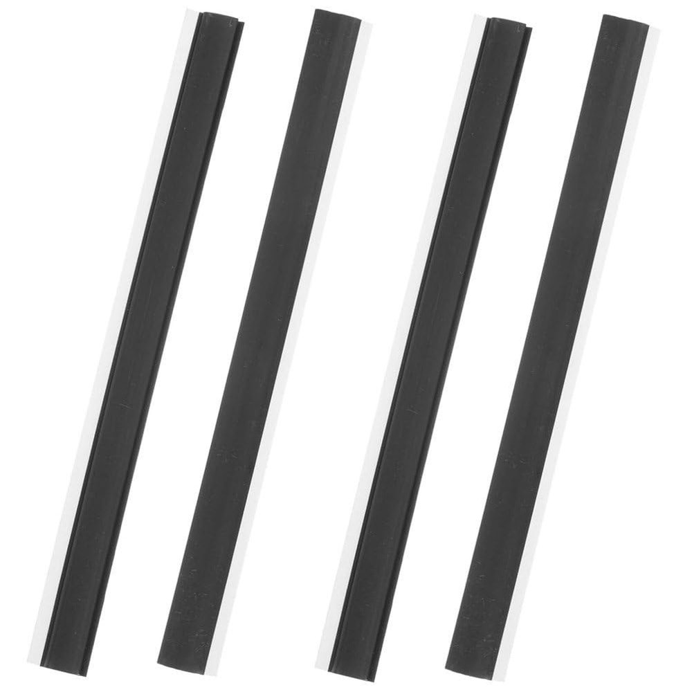 Ymxygz 4pcs Plastic Strip Replacement for Dustpan Edge Bar Dust Pan Inlet Pressing Strips Garbage Closing Edges Straps