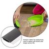 Ymxygz 4pcs Plastic Strip Replacement for Dustpan Edge Bar Dust Pan Inlet Pressing Strips Garbage Closing Edges Straps view 4