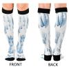 SKYSHU Cartoon Dragon Compression Socks for Women Men(1 Pair), Non-Slip Circulation Knee High Stockings Long Tube Stocking for Running Cycling Travel Nurse Medical,20-30 mmHg view 2