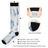 SKYSHU Cartoon Dragon Compression Socks for Women Men(1 Pair), Non-Slip Circulation Knee High Stockings Long Tube Stocking for Running Cycling Travel Nurse Medical,20-30 mmHg view 3
