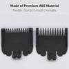 2 Pieces Professional Hair Clipper Guard Guide Attachment Combs, 1.5mm, 3mm, 1/16", 1/8", Compatible with Wahl Standard Full-Sized 8148 1919 8504 Magic Clip Hair Clippers (Gray) view 3