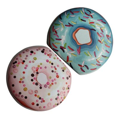 FOMIYES Travel-Friendly Organizer Case Holder Removal Tool and Mirror for Contacts Dust Storage