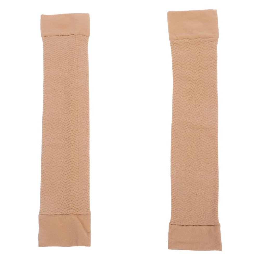 FRCOLOR Compression Arm Sleeve Lightweight Elastic Arm Guard for Women Covering Scars and Reducing Muscle Fatigue Ideal for Yoga and Sports