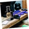 minkissy Shaving Brush Stand Holder Beard Cleaning Stand Construction Stylish and Functional view 2
