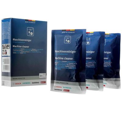 Bosch Machine Cleaner for Dishwashers 00312195 3x45gr