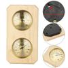 2 In 1 Wall Mounted Thermometer And Hygrometer For Maintaining Sauna Conditions Effectively view 2
