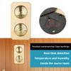 2 In 1 Wall Mounted Thermometer And Hygrometer For Maintaining Sauna Conditions Effectively view 3