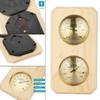 2 In 1 Wall Mounted Thermometer And Hygrometer For Maintaining Sauna Conditions Effectively view 4