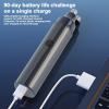 Rechargeable Nose Hair Trimmer, Ear and Nose Hair Trimmer, Edge 360 Rotating Hair Trimmer for Men and Women, 5.12 x 0.98 Inches view 4