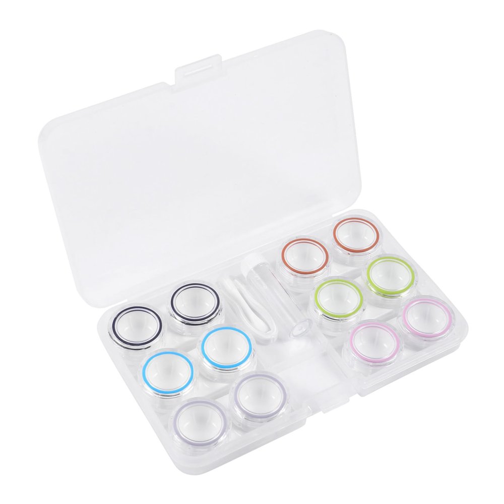 FOMIYES Sturdy Box for Daily Use Eye Travel Cases Tweezers Storage for Carrying Glasses Contacts