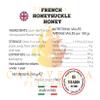 Caravella Fine Food French Honeysuckle Honey 250g | Italian Creamy Delicate Floral Aroma | Raw Unpasteurized Energy-Boosting | Ideal for Breakfast Cheese plate Desserts Fruit Teas Smoothies Pancakes view 2