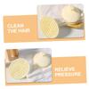 FOMIYES Scalp Exfoliator and Shampoo Massager Brush for Wet and Dry Hair Cat Paw Design Hair Care Tool with Soft Silicone Bristles Scalp Massage for Dandruff Reduction and Suitable view 2