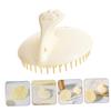 FOMIYES Scalp Exfoliator and Shampoo Massager Brush for Wet and Dry Hair Cat Paw Design Hair Care Tool with Soft Silicone Bristles Scalp Massage for Dandruff Reduction and Suitable view 4
