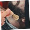 FOMIYES 5pcs Men Beard Shaving Brush Portable Shaving Brush Barber Neck Duster Hair Duster for Shave and Cleaning view 4
