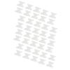 20 Pairs Soft Silicone-Slip Nose Pads Accessoriese - Soft Nose Pador Comfortable Wear, Suitableor and - Silicone Nose Pador Betterip and Comfort - 200008911 Silicone Nose Padsor view 1