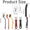 16 Magic Brush Set for Narrow Spaces, Bathroom/Tiles/Kitchen - Crevice Cleaning Magic Brush Tool view 2