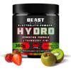Beast Hydro Electrolytes Powder - 60 Servings Keto Hydration Drinks with Potassium Supplement - 360g, Strawberry Kiwi view 1