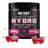 Beast Hydro Electrolytes Powder - 60 Servings Keto Hydration Drinks with Potassium Supplement - 360g, Sour Cherry view 1