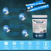 Magnesium 500mg Supplement 360 Vegan High Strength Tablets for Men & Women  Supports Muscle Function, Tiredness, Bones, Energy, Nervous System - Made in UK view 4