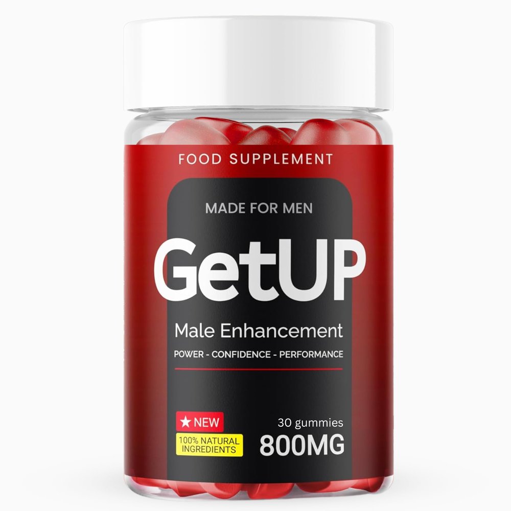 Getup Gummies Natural Male Enhancement - Get Up 30 Gummies - 1 Month Supply [ 1 Bottle ]