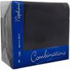 Tezraftaar 200 x Paper Napkins Disposable 40cm x 40cm 3Ply Black Serviettes Tissue Paper for Catering Supply Tableware Weddings Christmas Birthday Parties view 1