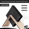 Tezraftaar 200 x Paper Napkins Disposable 40cm x 40cm 3Ply Black Serviettes Tissue Paper for Catering Supply Tableware Weddings Christmas Birthday Parties view 2