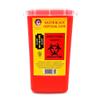 Gabri Razor Blade Bank - Safety Razor Blades Disposal Tin for - Used Double-Single Edge Safety Razor Blade Storagement - Disposable Razors for Professional Barber, Hairdresser, Salon (Red) view 2