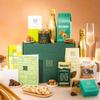 Happy Birthday Vegan Gift Hamper Basket, Luxury Gourmet Gifts for Women, Men, Couples, with Vegan Chocolate by EDEN & CO - Plus 2 Prosecco view 2