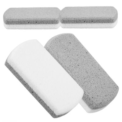FOMIYES 4pcs Foot File Set, Pu Callus Remover and Dead Skin Scrubber, Reusable Ergonomic Foot Care Tool for Home Pedicure and Salon Use