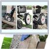 16 Inch Rear Wheels for Wheelchair, Electric Wheelchair Replacement Wheel, Pneumatic Tire, Replaceable Wheelchair Accessories Parts, Bearing: 1 3/4"(45mm) (1 Set of 2) view 2