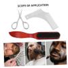 Baluue Beard Brush Kit Set Beard Care Tools Accessories Trimmer Portable Travel for Men view 3