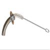 GEDRACKPMYN Tracheostomy Cleaning Brushes, 5pcs Bendable Trach Tube Brush, Tube Cleaner with Stainless Steel Handle & Nylon Bristles,10mm view 3