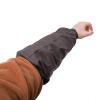 1 Pair Waterproof Oilproof Sleeves Covers, Elasticated Cuffs Wrist To Elbow, Oversleeves Sleevelets Cleaning Protective Kitchen Tool(Brown) view 2