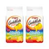 Pepperidge Farm Goldfish Colors Cheddar Cheese Crackers, Baked Snack Crackers, 6.6 oz Bag 187g (Pack of 2)