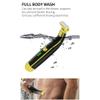 Sefdrert Men's Electric Shaver Dual Blade Wet & Dry Razors Full Body Washable USB Rechargeable Trimmer Heads view 3