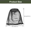 LICQIC Mosquito Net Hat, Midge Hat, Anti-Insect Net Hat, Face Net for Outdoor, Camping, Mountaineering, Hiking, Fishing (1 Pcs Black + 1 Pcs Green) view 2
