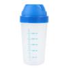 Abbdbd 2pc Transparent Shaker Bottle Milkshake Protein Powder Mixing Bottle Shake Cup Practical Water Bottle Drinkware 300ml view 2