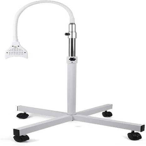 LED Teeth Whitening Beauty Lamp 21W Dental Teeth Whitening Bleaching Accelerator,Floor Stand Instrument Dental Cold Machine Whitening Machine LED Teeth Whitening Machine with 2 Pairs Goggles